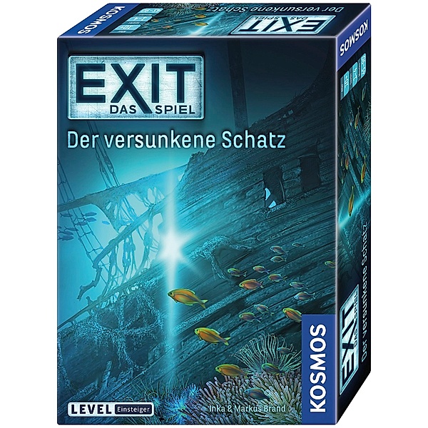 KOSMOS EXIT - Das Spiel, Der versunkene Schatz (Spiel), Inka Brand, Markus Brand