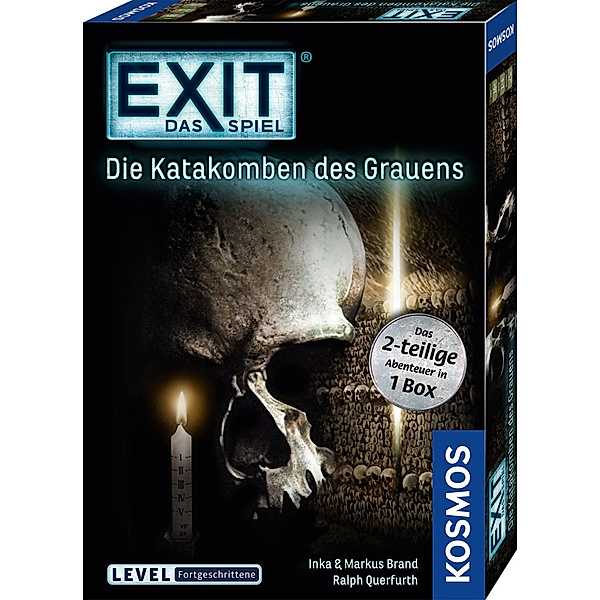 Kosmos Spiele EXIT® - Das Spiel - Die Katakomben des Grauens, Inka Brand, Markus Brand, Ralph Querfurth