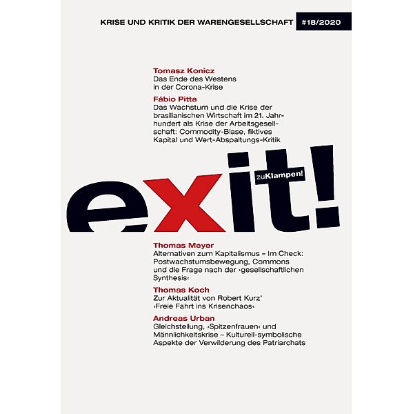 exit! Krise und Kritik der Warengesellschaft