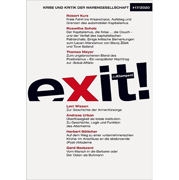 exit! Krise und Kritik der Warengesellschaft