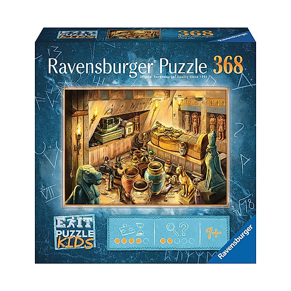 Ravensburger Verlag Exit-Puzzle Kids  IM ALTEN ÄGYPTEN 368-teilig