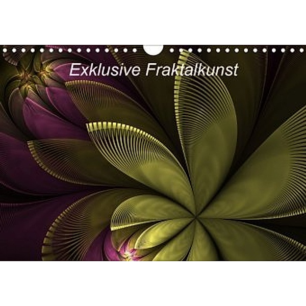 Exklusive Fraktalkunst / AT-Version (Wandkalender 2020 DIN A4 quer), gabiw Art