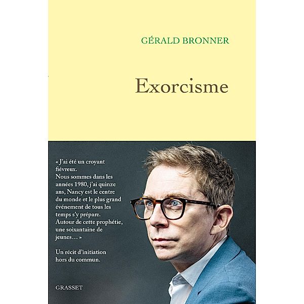 Exorcisme / essai français, Gérald Bronner