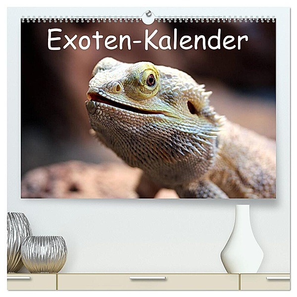 Exoten-Kalender (hochwertiger Premium Wandkalender 2024 DIN A2 quer), Kunstdruck in Hochglanz, Bernd Witkowski