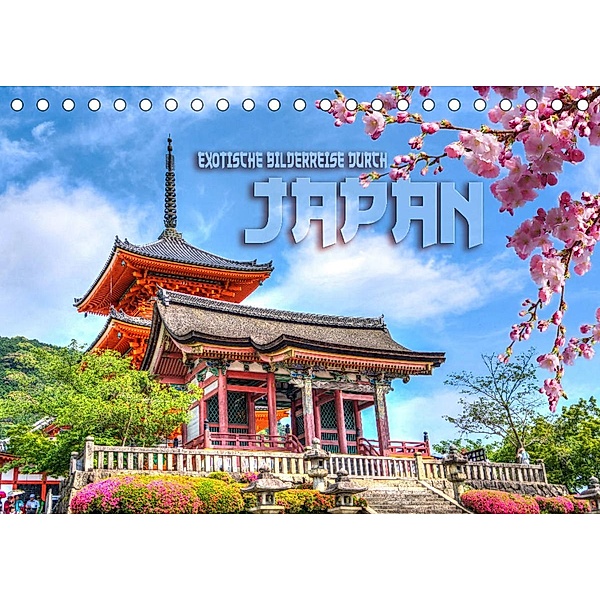 Exotische Bilderreise durch Japan (Tischkalender 2023 DIN A5 quer), Renate Bleicher
