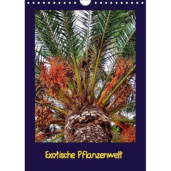 Exotische Pflanzenwelt (Wandkalender 2017 DIN A4 hoch), Helmut Schneller