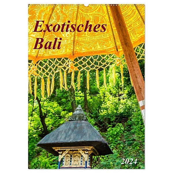 Exotisches Bali (Wandkalender 2024 DIN A2 hoch), CALVENDO Monatskalender, Kerstin Waurick