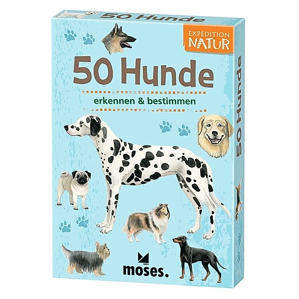 moses. Verlag Expedition Natur 50 Hunde, Carola von Kessel