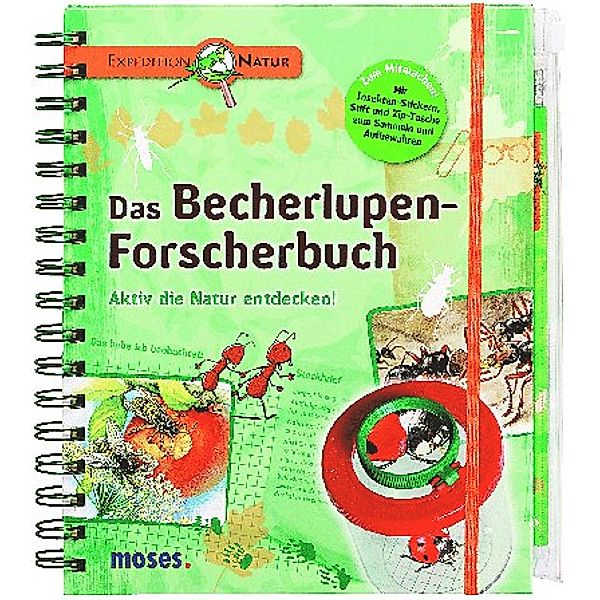 Expedition Natur / Das Becherlupen-Forscherbuch, Bärbel Oftring