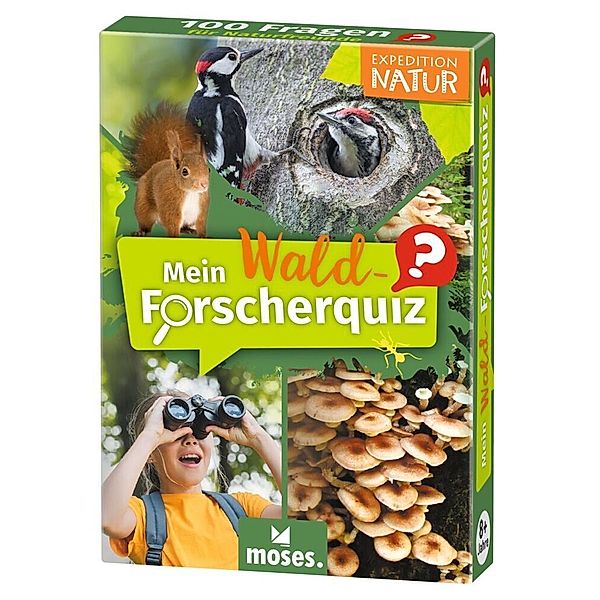 Expedition Natur / Mein Wald-Forscherquiz, Britta Vorbach, Annett Stütze