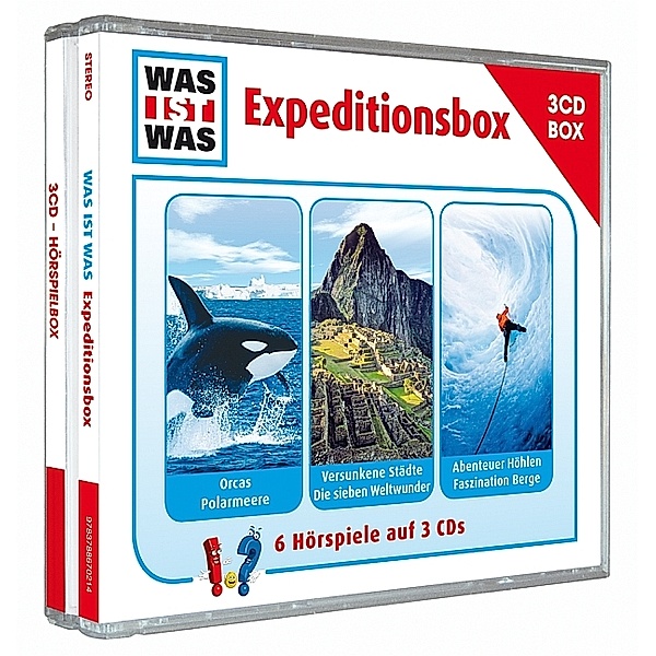 Expeditionsbox, 3 Audio-CDs, Manfred Baur, Kurt Haderer