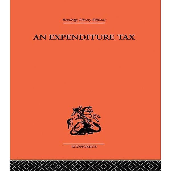 Expenditure Tax, Nicholas Kaldor