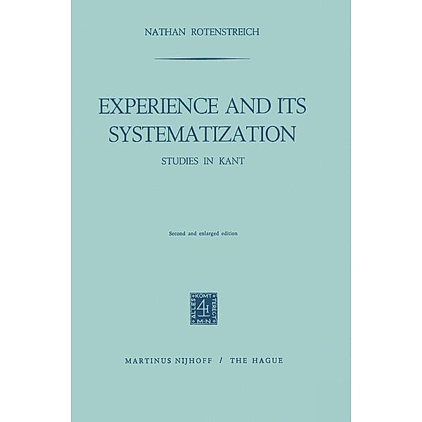 Experience and its Systematization, Nathan Rotenstreich