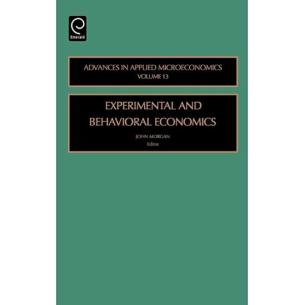 Experimental and Behavorial Economics