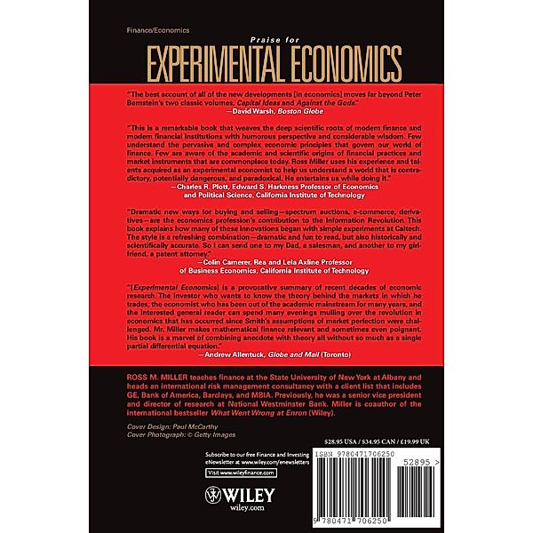 Experimental Economics, Ross M. Miller