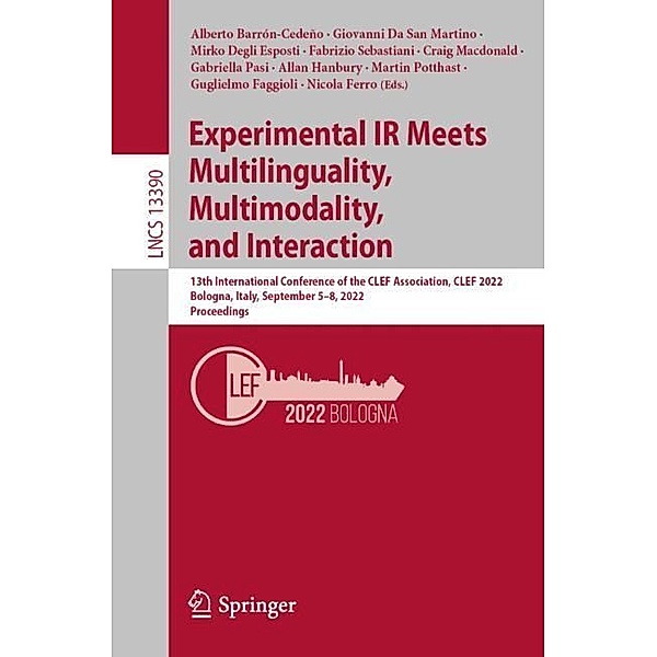 Experimental IR Meets Multilinguality, Multimodality, and Interaction