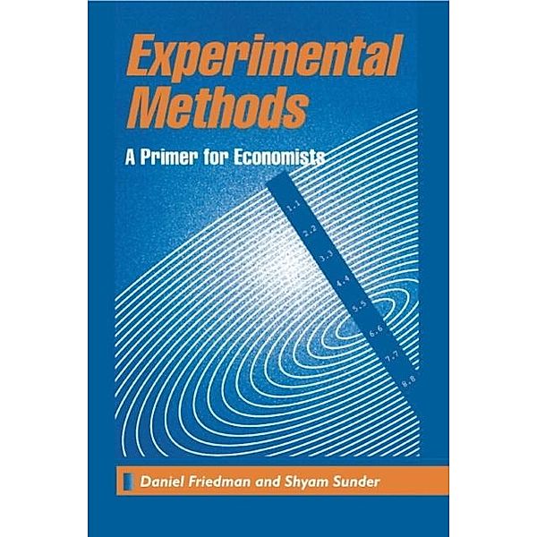 Experimental Methods, Daniel Friedman