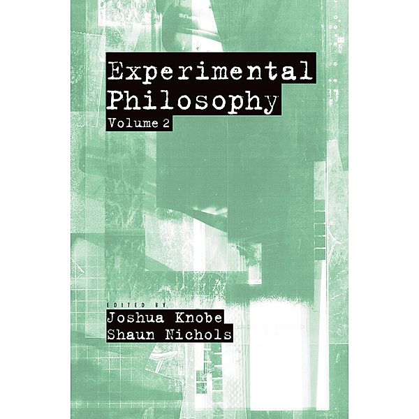 Experimental Philosophy