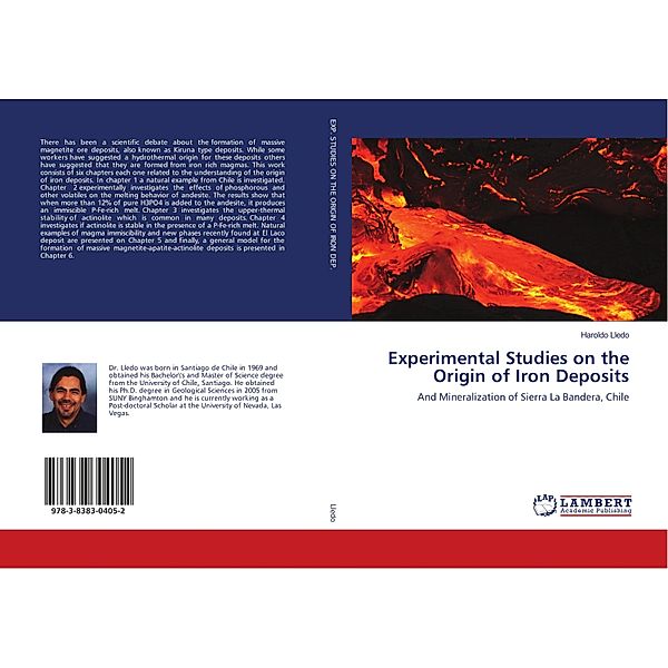 EXPERIMENTAL STUDIES ON THE ORIGIN OF IRON DEPOSITS, Haroldo Lledo