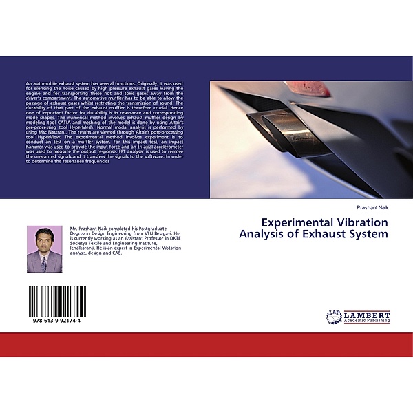 Experimental Vibration Analysis of Exhaust System, Prashant Naik