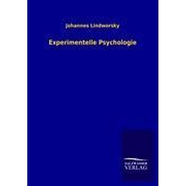 Experimentelle Psychologie, Johannes Lindworsky