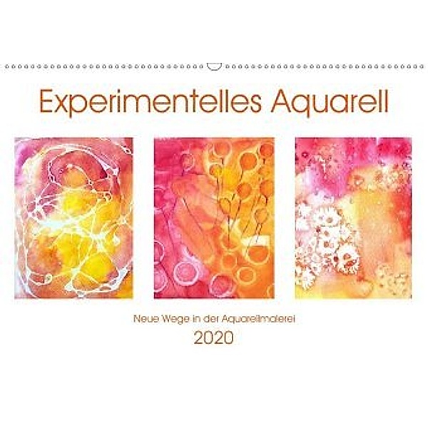 Experimentelles Aquarell - Neue Wege in der Aquarellmalerei (Wandkalender 2020 DIN A2 quer), Michaela Schimmack