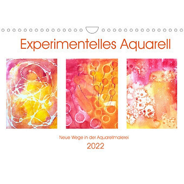 Experimentelles Aquarell - Neue Wege in der Aquarellmalerei (Wandkalender 2022 DIN A4 quer), Michaela Schimmack