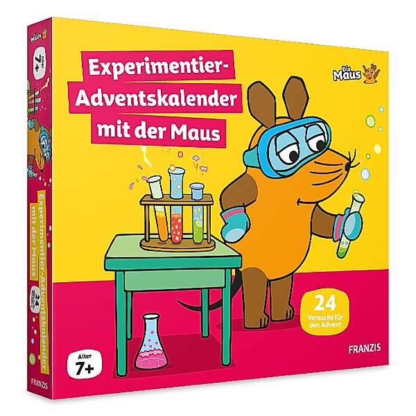 Franzis Verlag Experimentier-Adventskalender mit der Maus 2023