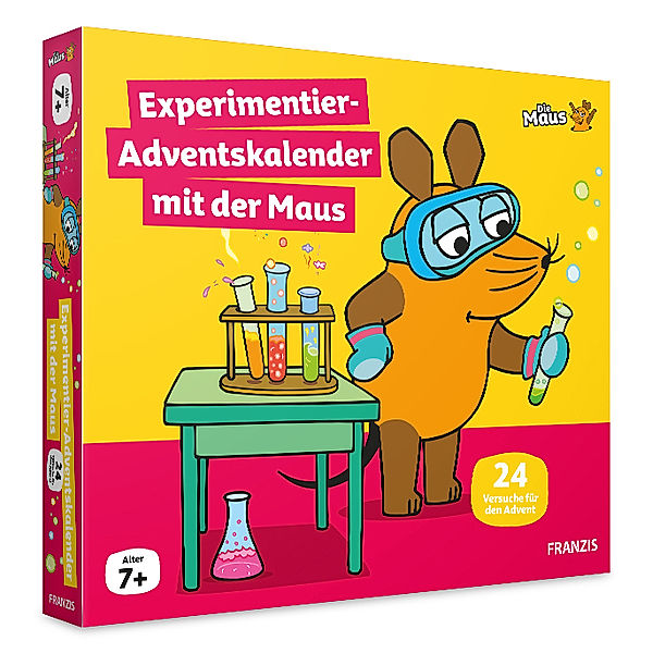 Franzis Verlag Experimentier-Adventskalender mit der Maus