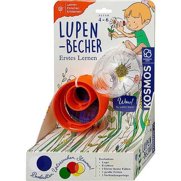 KOSMOS Experimentier-Set – Erstes Lernen: Lupen-Becher