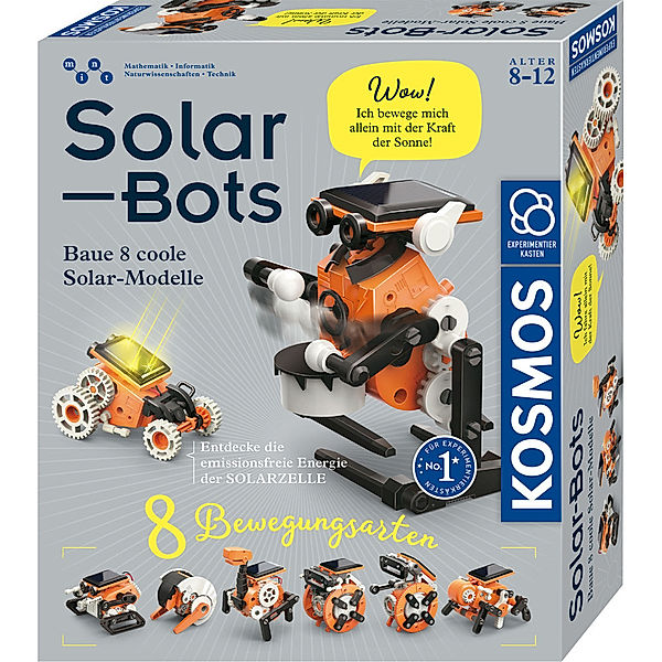 KOSMOS Experimentier-Set: Fun Tech – Solar Bots