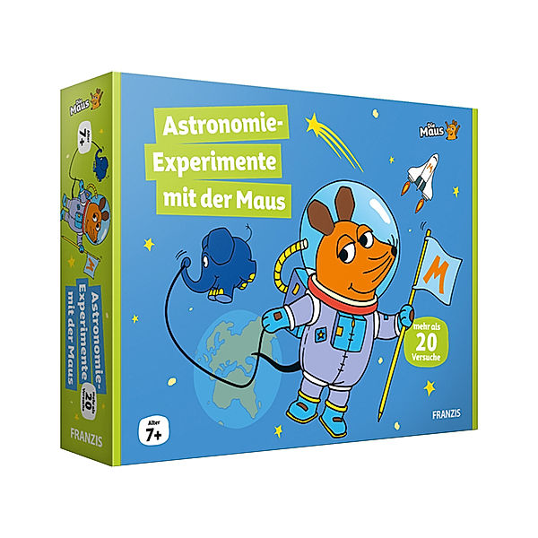 Franzis Verlag Experimentierkasten DIE MAUS - ASTRONOMIE-EXPERIMENTE MIT DER MAUS