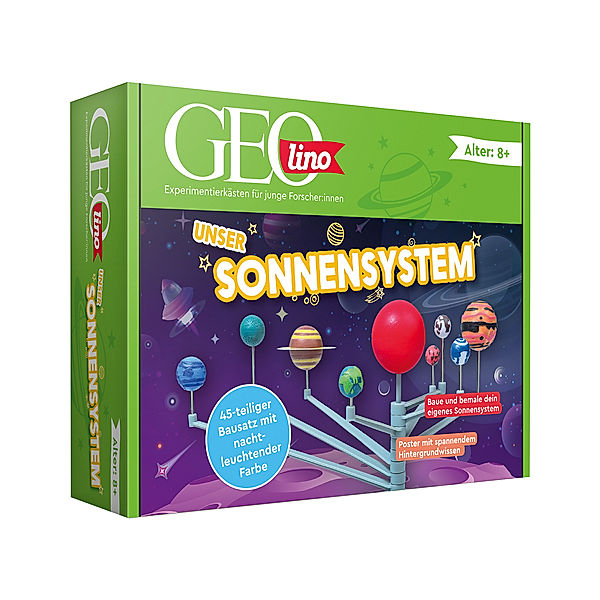 Franzis Verlag Experimentierkasten GEOLINO - UNSER SONNENSYSTEM, Annette Maas