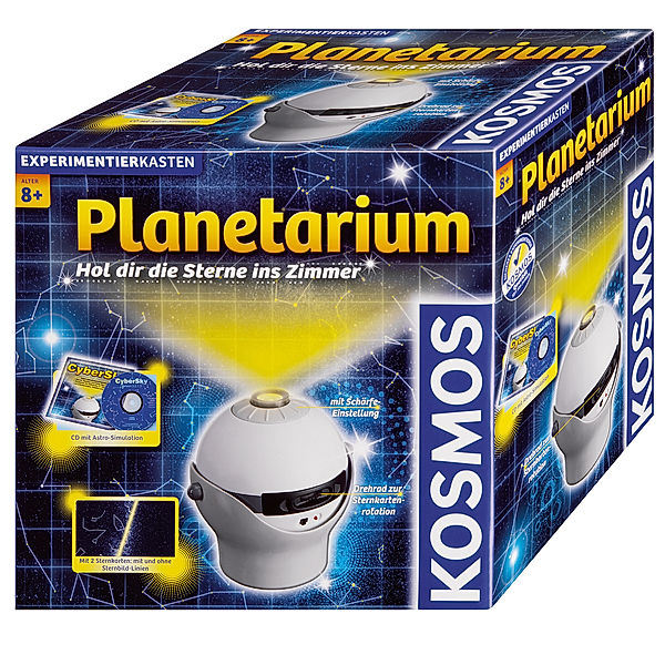 KOSMOS Experimentierkasten PLANETARIUM in grau