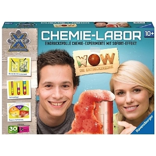 Ravensburger Verlag Experimentierkasten ScienceX® Mixi – Chemie-Labor