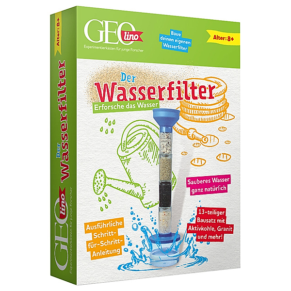 Franzis Verlag Experimentierset GEOLINO - DER WASSERFILTER, Thomas Riegler
