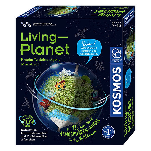 KOSMOS Experimentierset LIVING PLANET in bunt