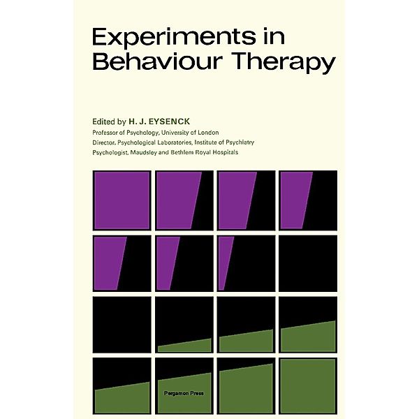 Experiments in Behaviour Therapy