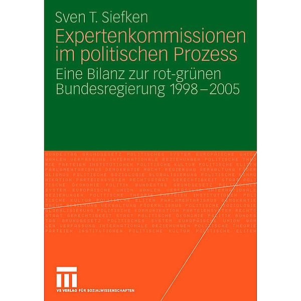 Expertenkommissionen im politischen Prozess, Sven T. Siefken