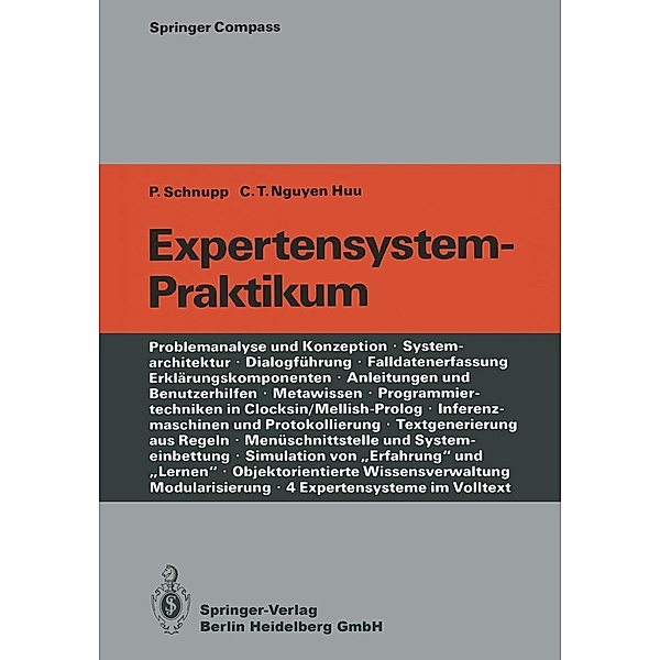 Expertensystem-Praktikum / Springer Compass, Peter Schnupp, Chau Thuy Nguyen Huu