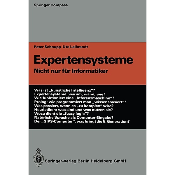 Expertensysteme / Springer Compass, P. Schnupp, U. Leibrandt