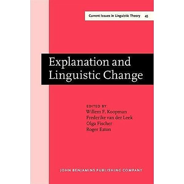 Explanation and Linguistic Change