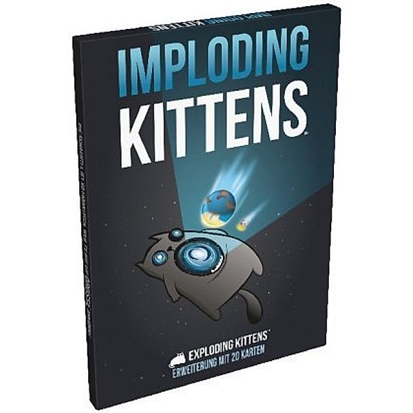 Asmodee Exploding Kittens - Imploding Kittens - Erweiterung (Spiel)