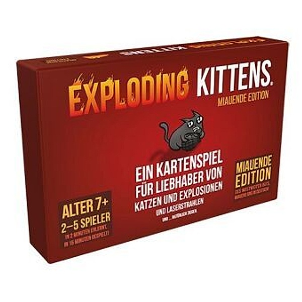 Exploding Kittens Miauende Edition (Spiel), Matthew Inman, Elan Lee, Shane Small