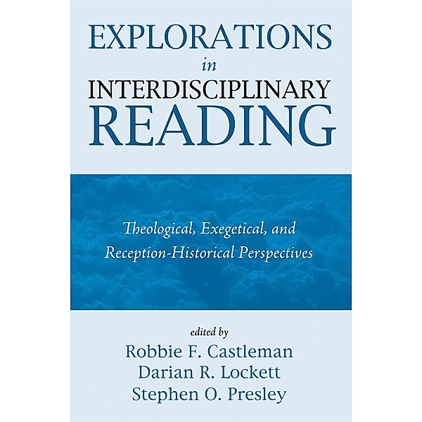 Explorations in Interdisciplinary Reading