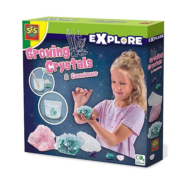 SES Creative Explore – Kristalle und Edelsteine züchten