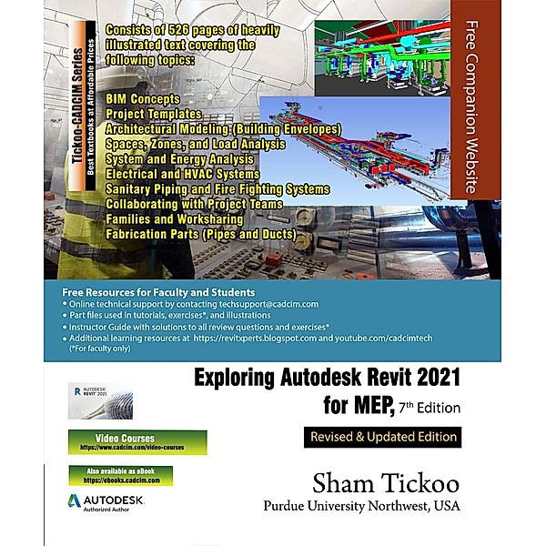 Exploring Autodesk Revit 2021 for MEP, 7th Edition, Sham Tickoo