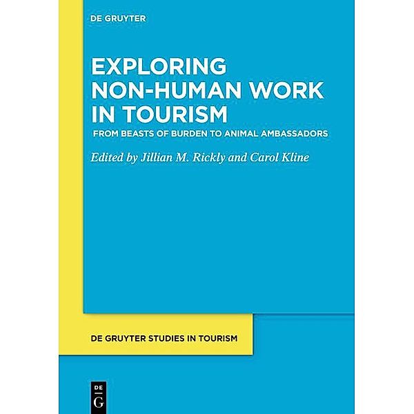 Exploring non-human work in tourism / De Gruyter Studies in Tourism Bd.5