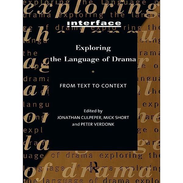 Exploring the Language of Drama