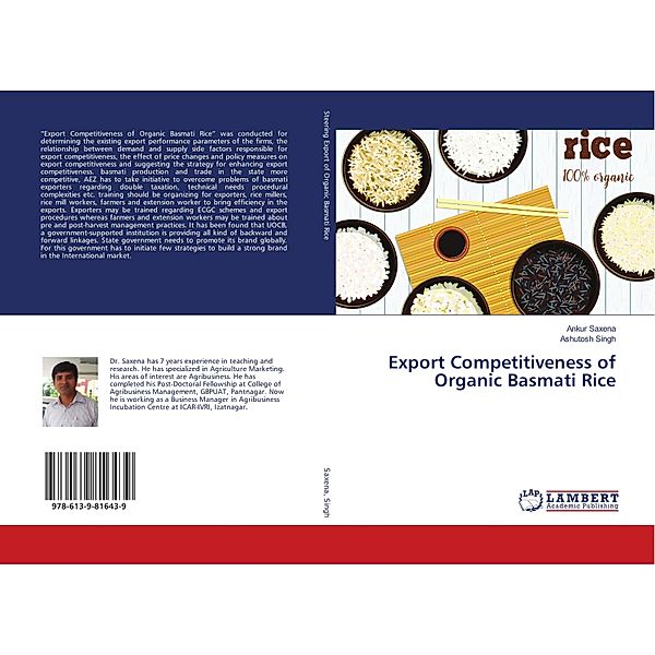 Export Competitiveness of Organic Basmati Rice, Ankur Saxena, Ashutosh Singh